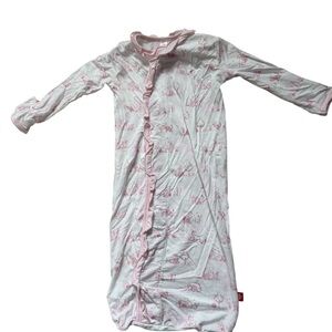 Magnetic Me Disney Pink and White Sleep Dress, Newborn